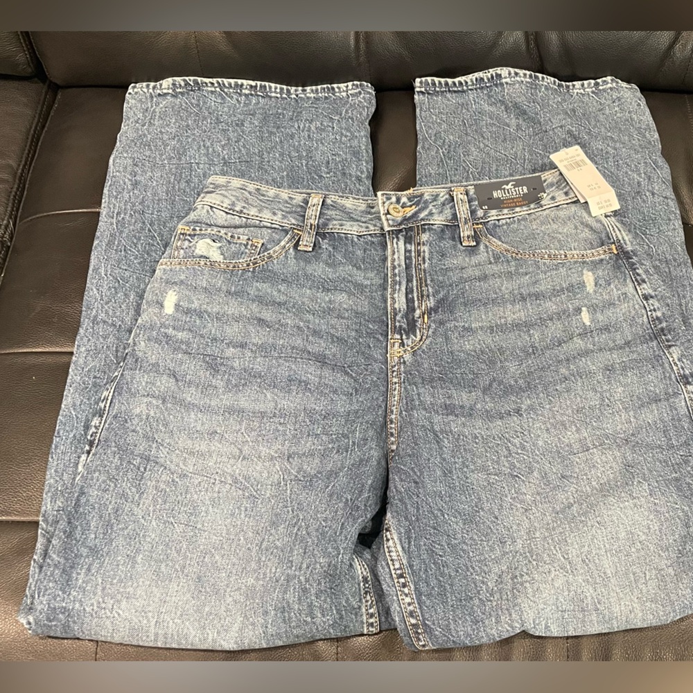 Hollister High Rise Vinatge Baggy Jean